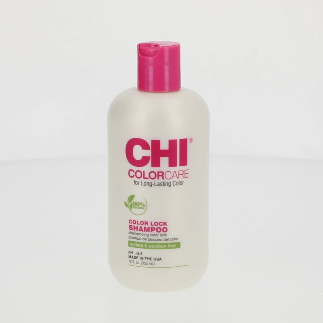 CHI Color Lock Shampoo for Color-Treated Hair, 12 oz - Walmart.com