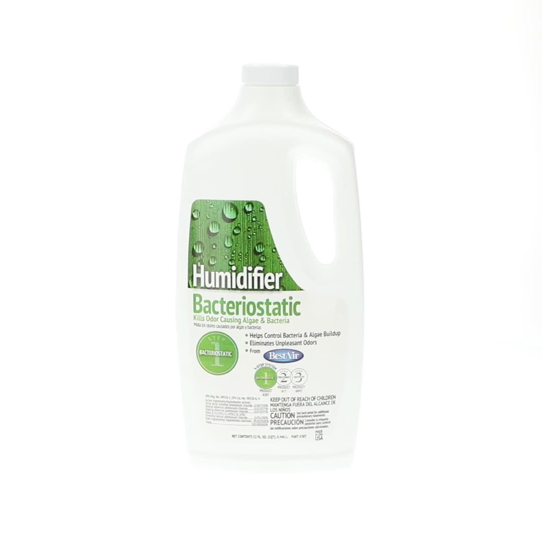 BestAir® 3BT Original Antimicrobial Bacteriostatic Water Treatment, 32fl oz for All Evaporative Humidifiers