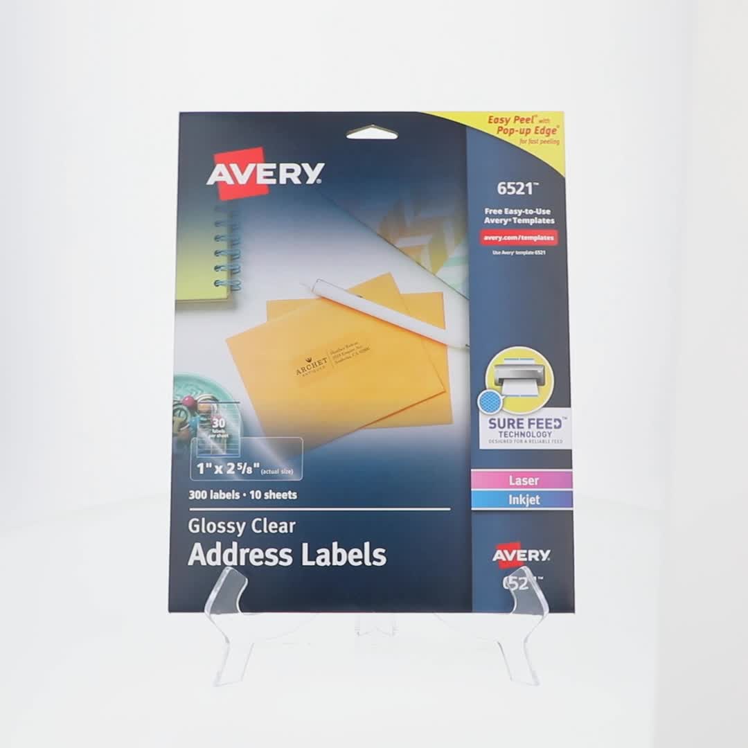 Avery, Address Labels, 1