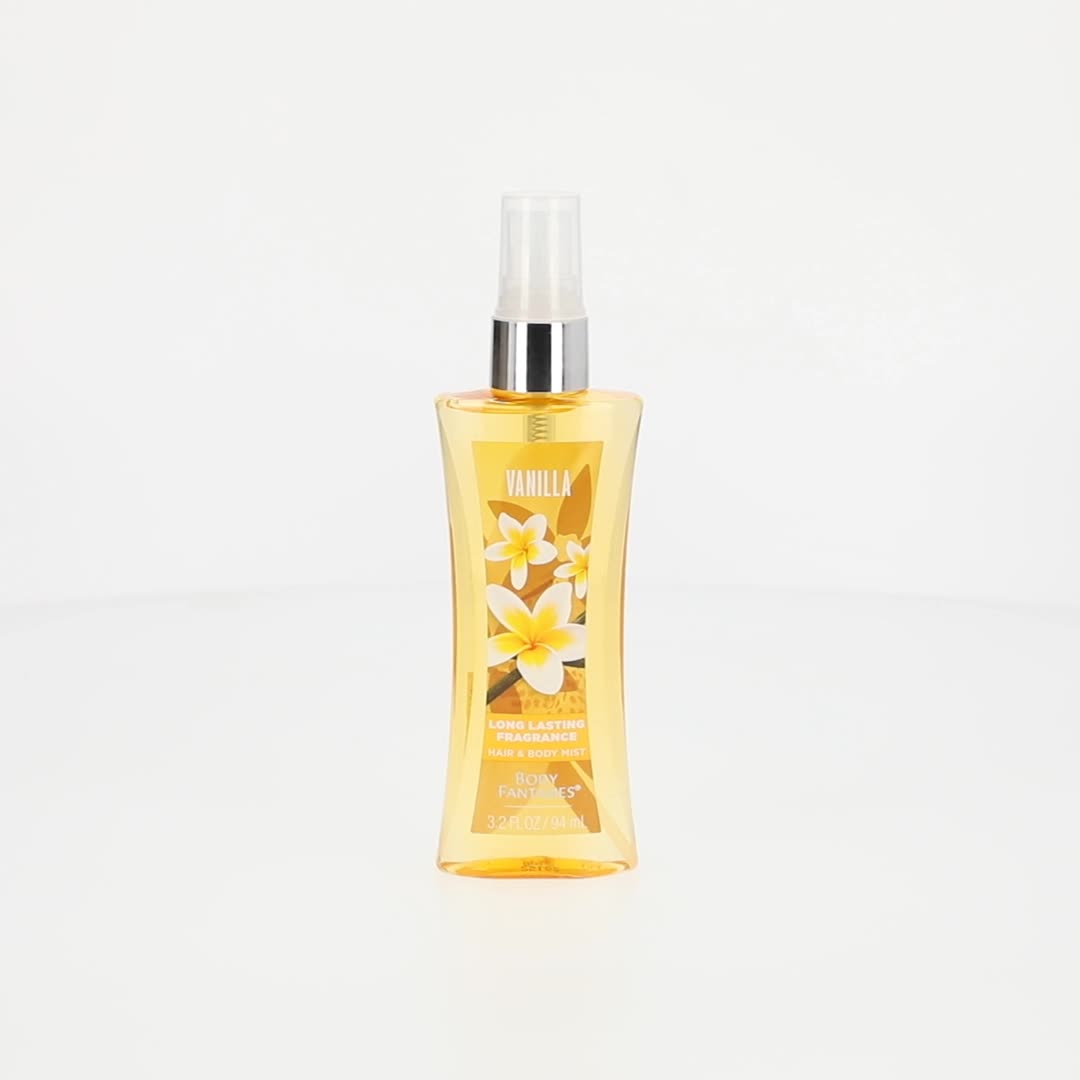 Body Fantasies Signature Vanilla Fragrance Body Spray, 3.2 fl oz