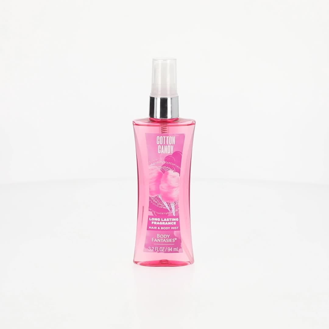 香水(女性用) BODY FANTASIES cottoncandy Body Fantasies Cotton Candy Body Spray for Women, 3.2 fl oz