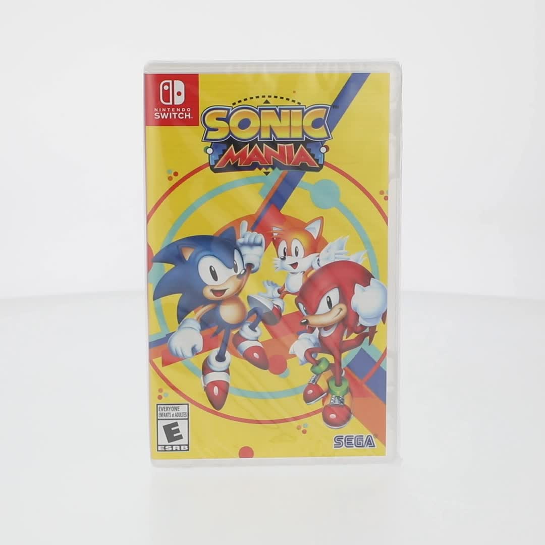 SEGA, Nintendo Switch Game, Sonic Mania, Physical Edition