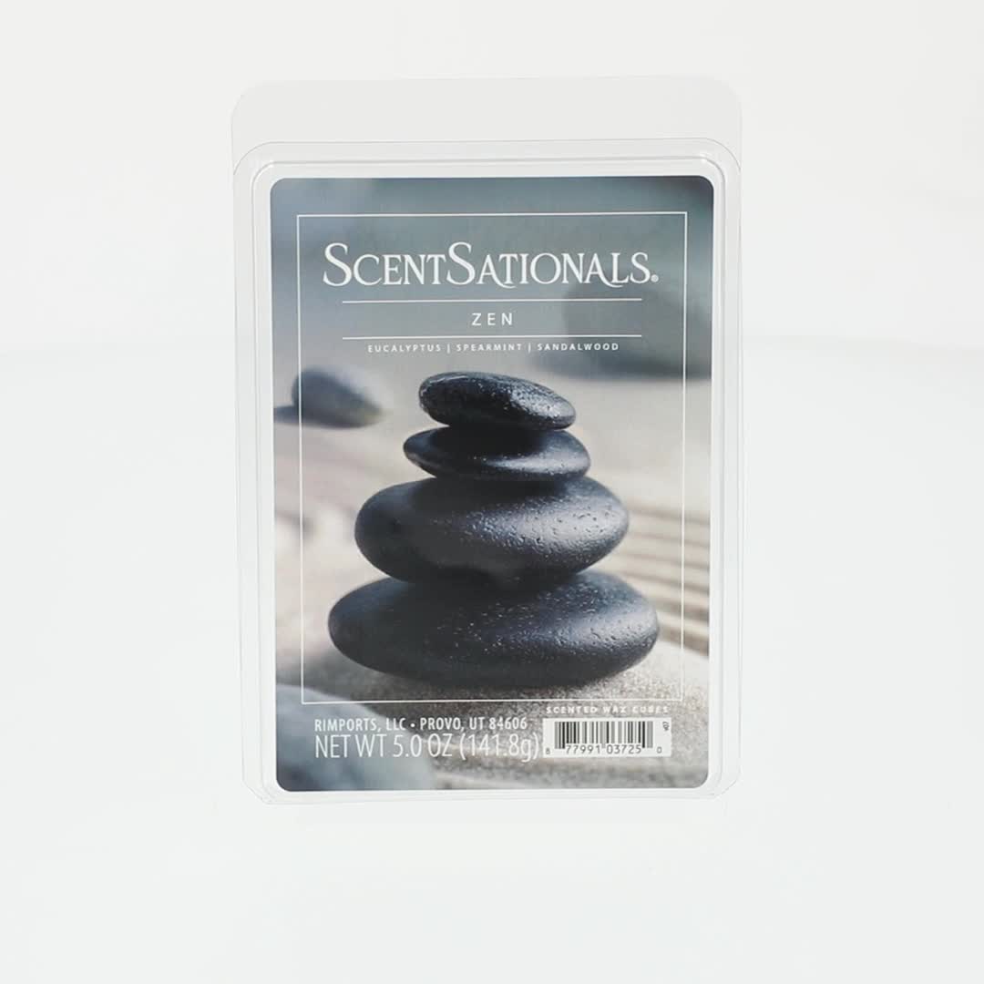 ScentSationals Zen Scented Wax Melts 5 oz Relaxing Eucalyptus