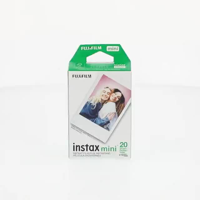 Fujifilm, Instax Mini Twin Pack Film, 20 Sheets, Credit Card Size