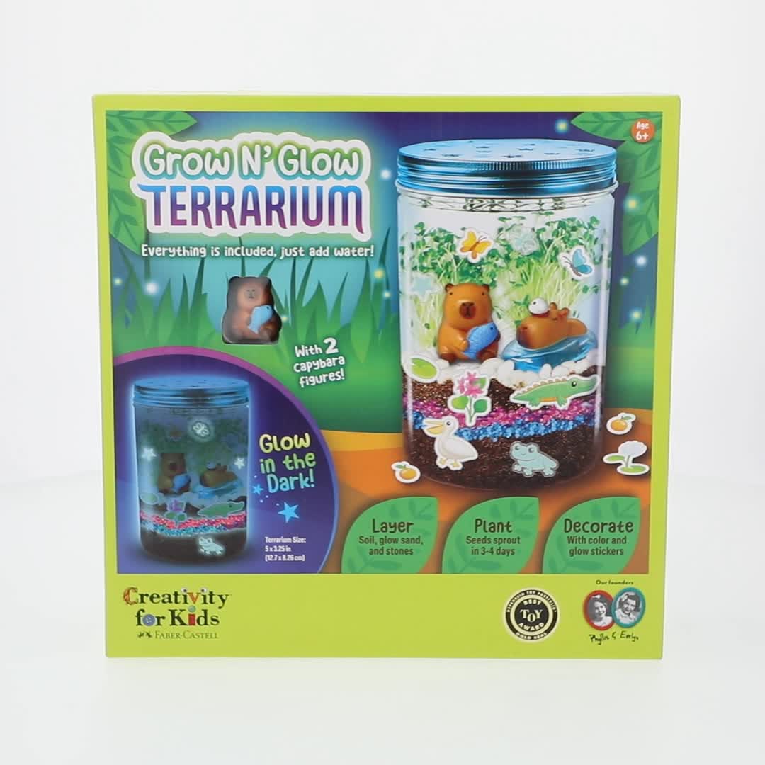 Creativity for Kids, STEM Science Kit, Grow 'N Glow Terrarium