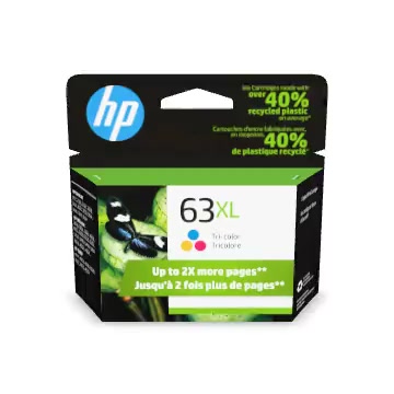 HP 63XL 純正インク増量Black x1 Tri-colorx2 HP 63XL High Yield Original Ink Cartridge Black and Tri-color Pack