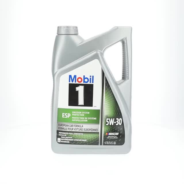 Mobil 1 ESP Standard Full Synthetic Engine Oil 5W-30, 5 Quart
