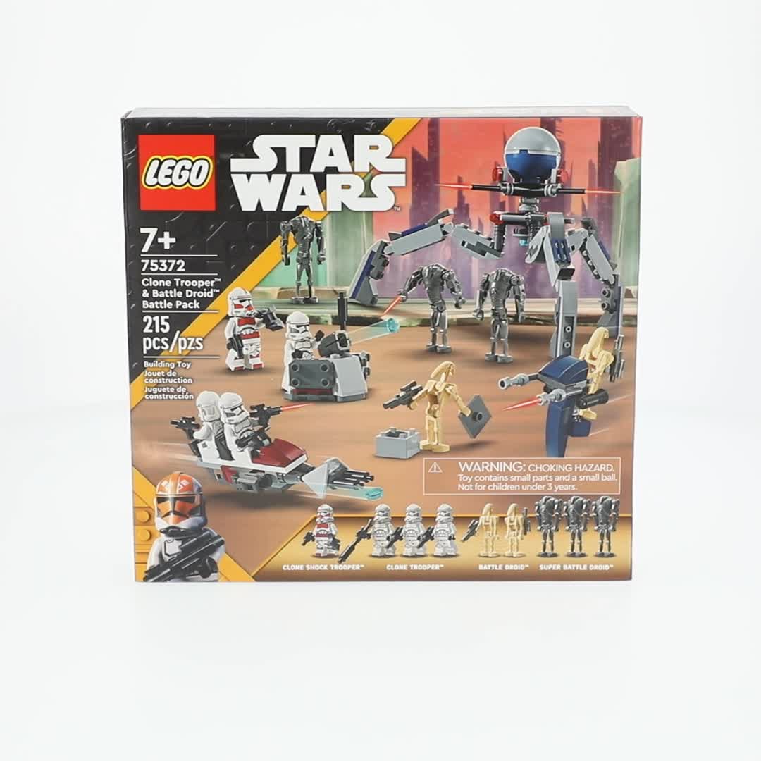 LEGO Star Wars Clone Trooper & Battle Droid Battle Pack Set 75372