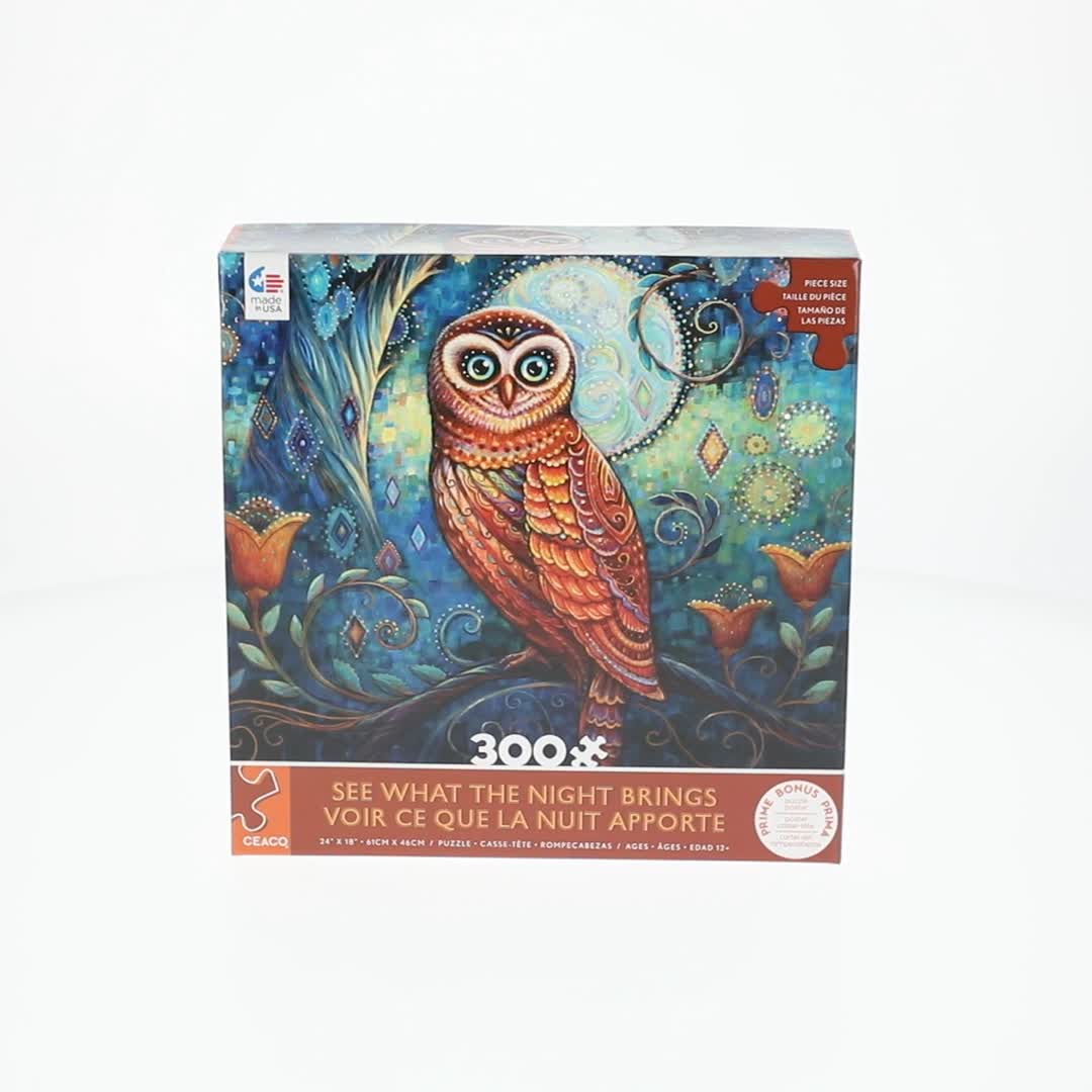 Ceaco, See What The Night Brings Jigsaw Puzzle, 300pc, Paperboard