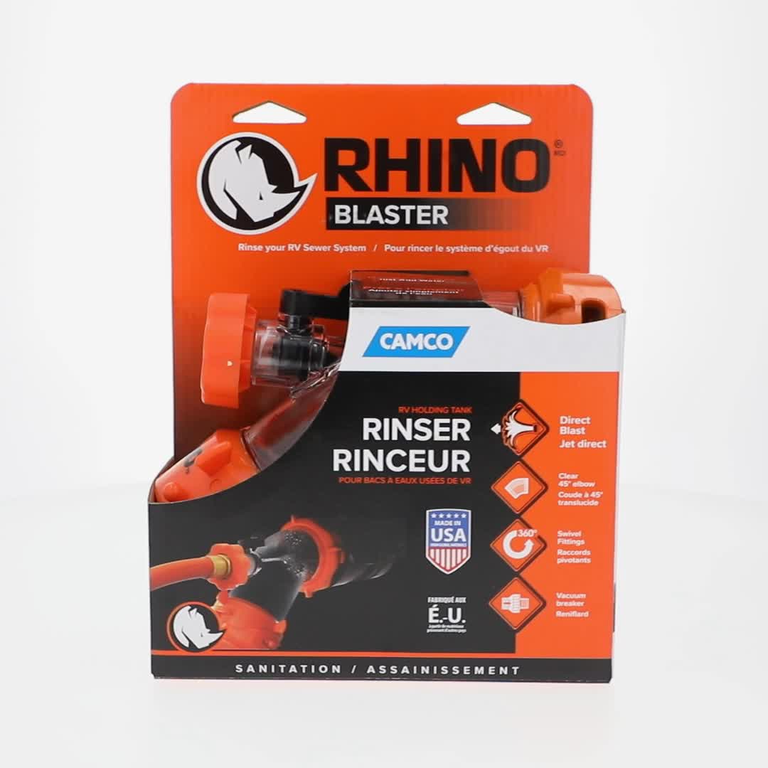 Camco Rhino Blaster Holding Tank Rinser, Model 39082, Multicolor