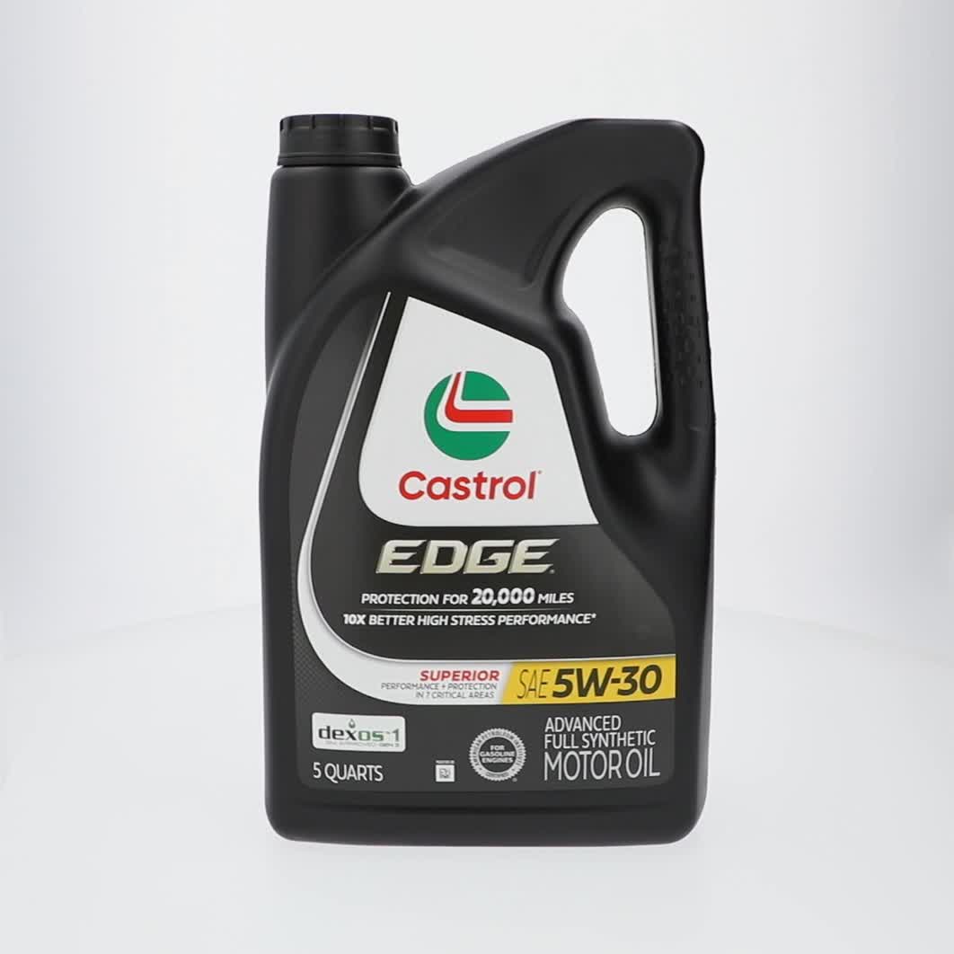 キ*ル様 Castrol EDGE 5W-30 FE 　8L (カストロール エ Castrol, Full Synthetic Motor Oil, 5W-30, 5 Quarts - Walmart.com