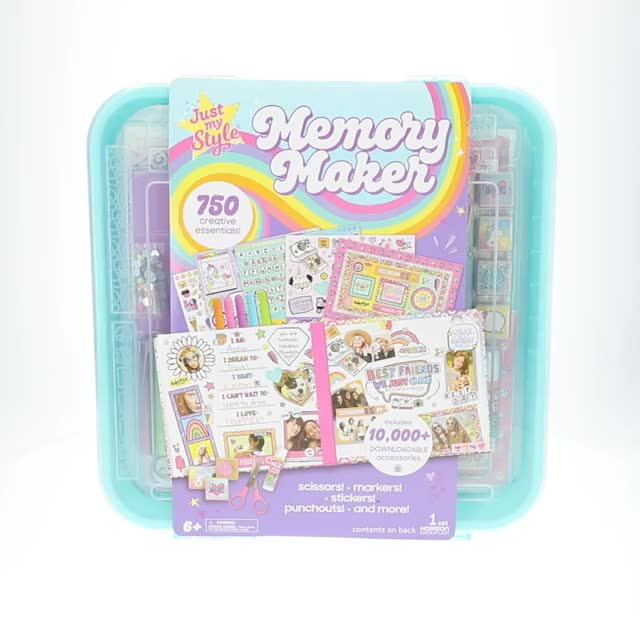 Just My Style Multicolor Scrapbook and Cards Stationery Set, Paper