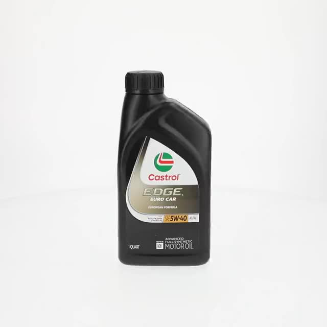 Castrol EDGE Euro 5W-40 A3/B4 Advanced Full Synthetic Motor Oil, 1