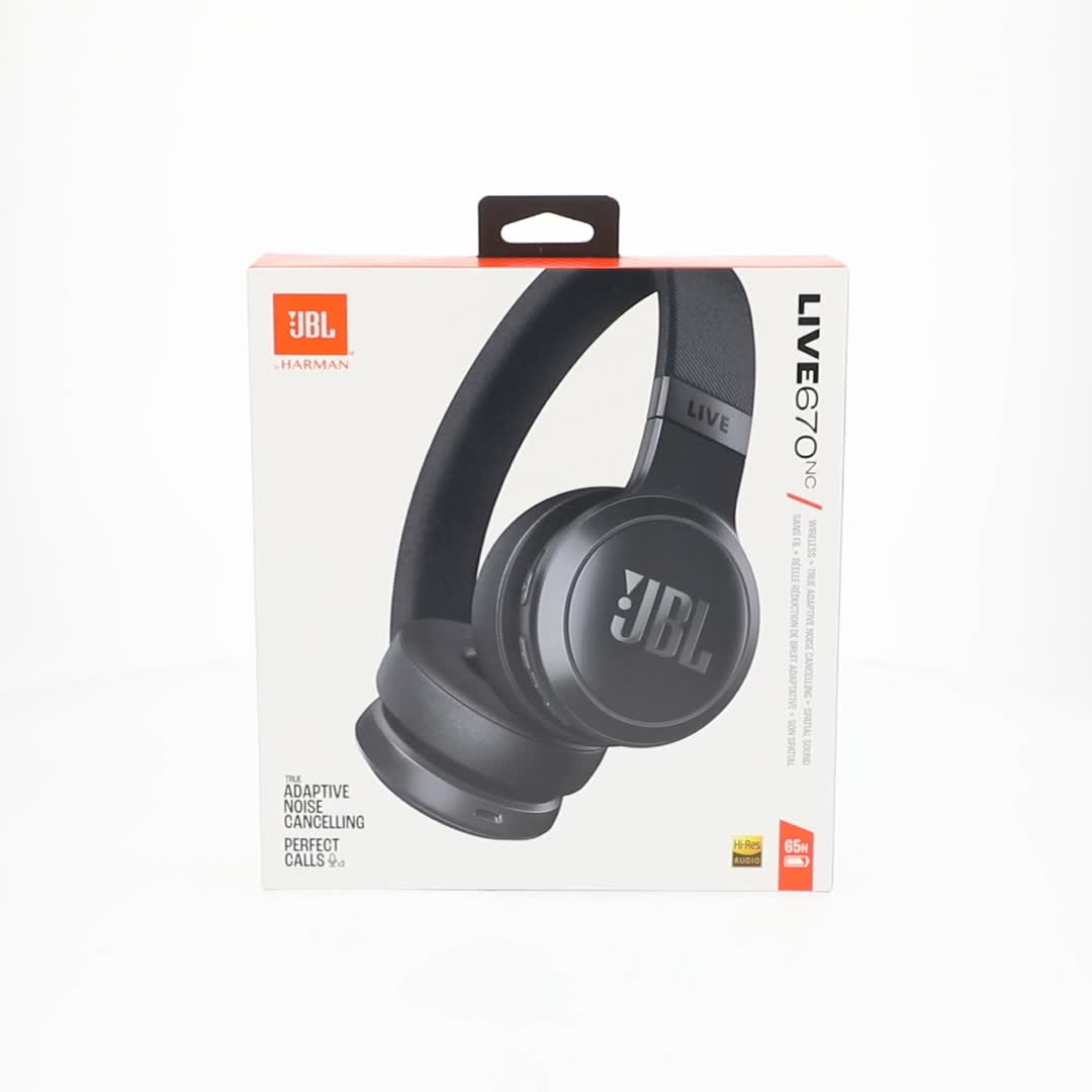 JBL, Headphones, Wireless On-Ear, True Adaptive Noise Cancelling