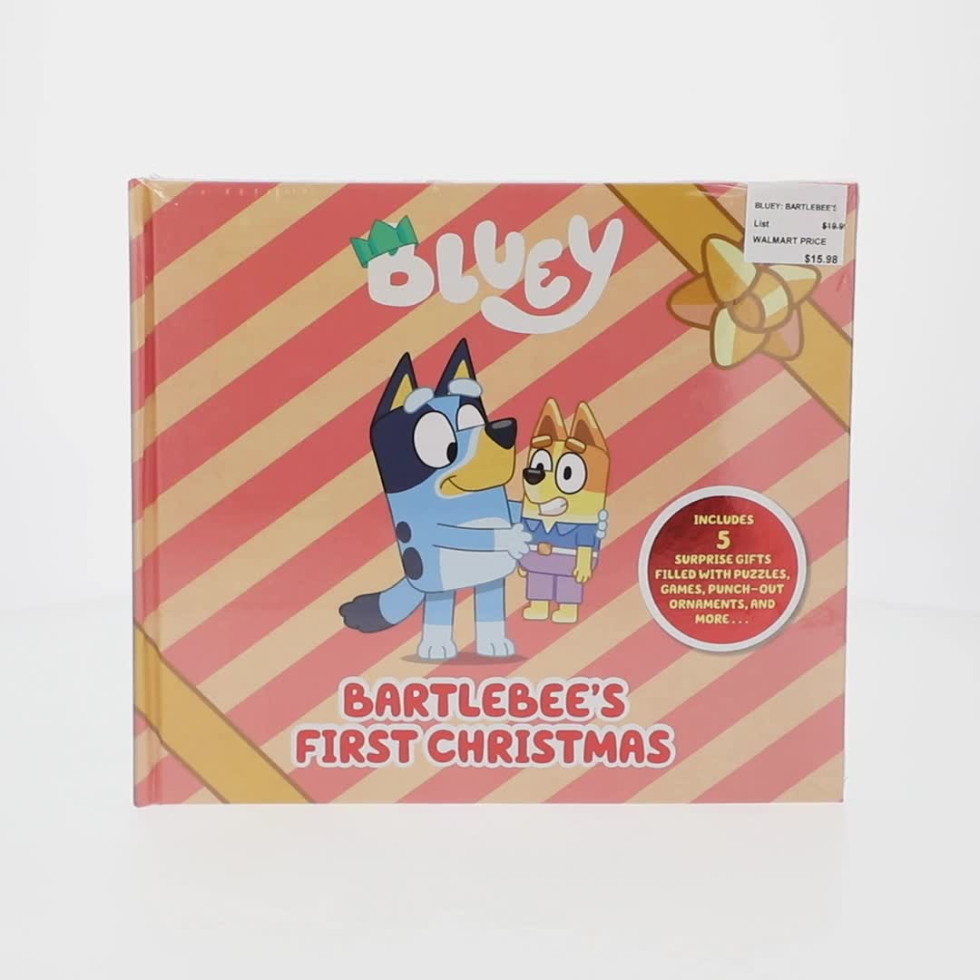 Bluey: Bartlebee's First Christmas Hardcover + 5 Surprise Gifts