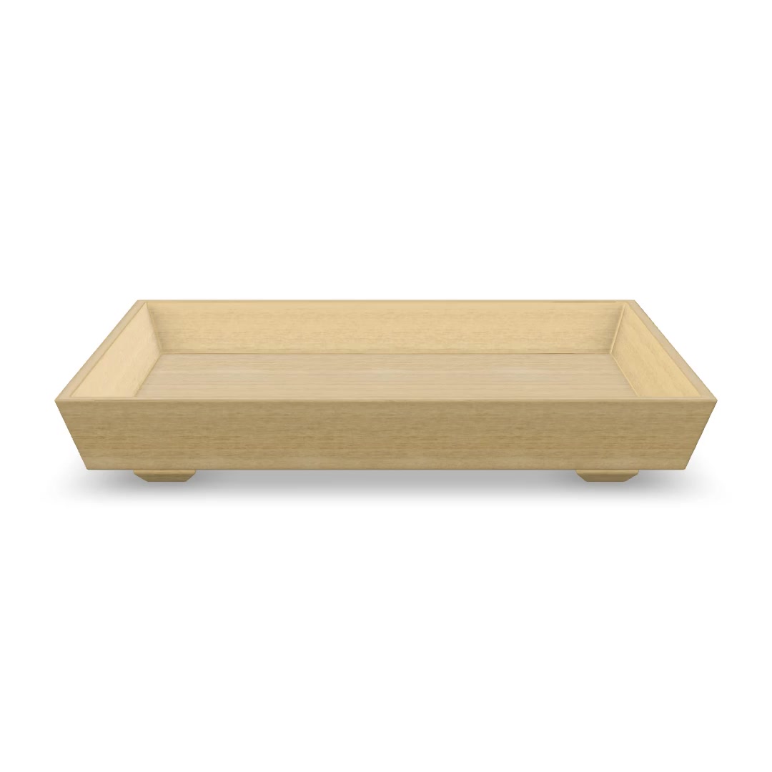 Mainstays Basic Wood Tray, 12