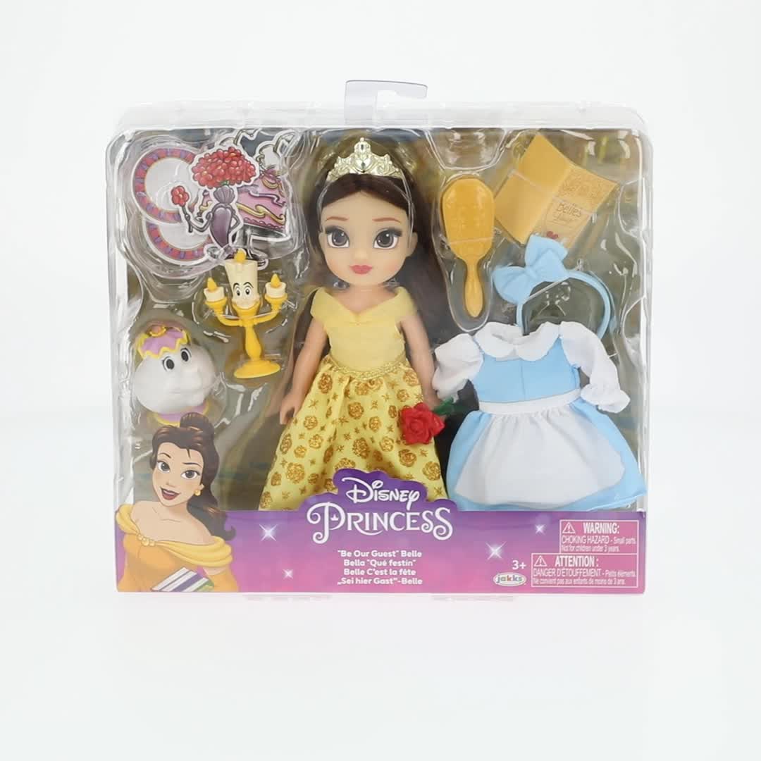 Disney Princess Be Our Guest Belle Petite Deluxe Set with 2