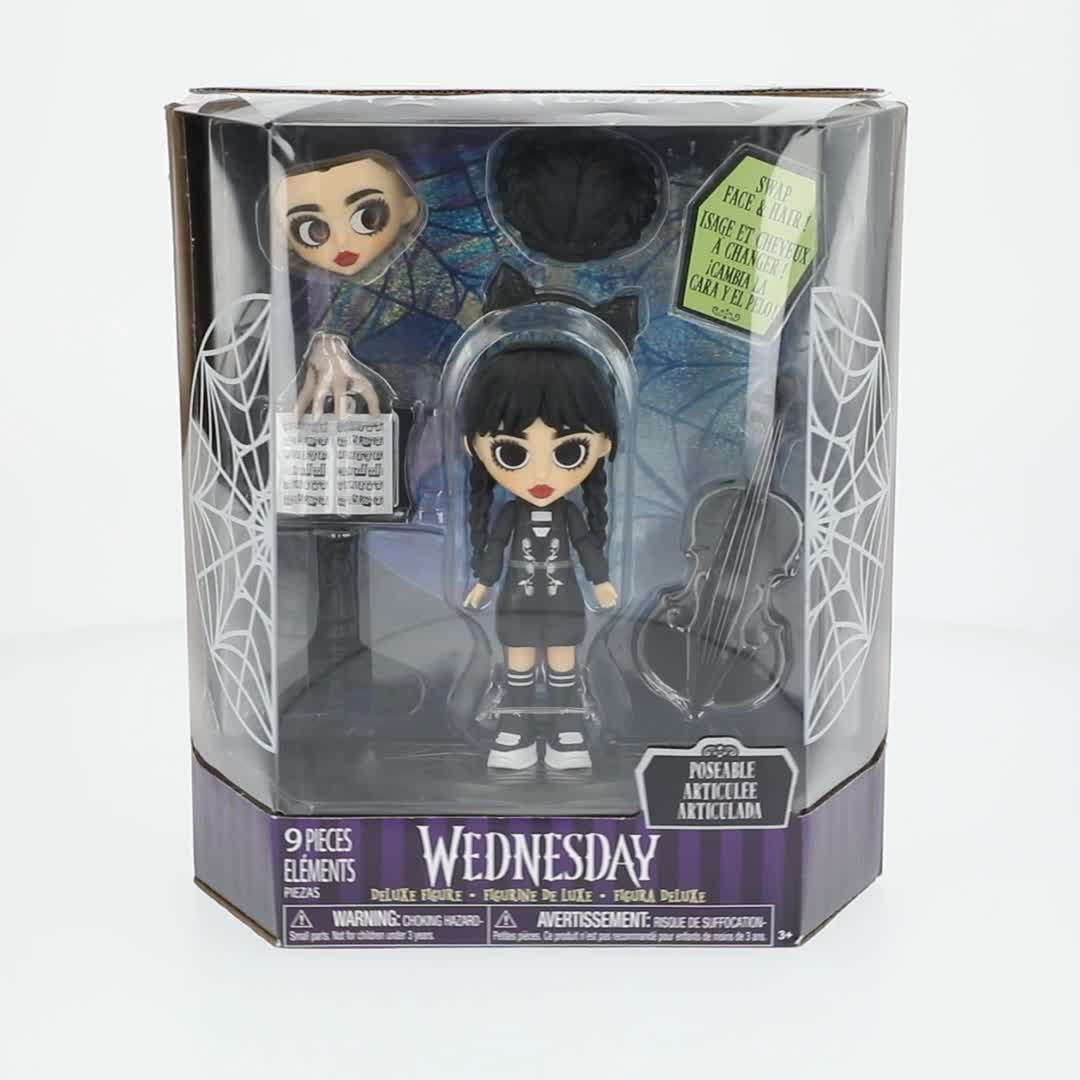 Wednesday Deluxe 6-inch Articulated Figure, 11-pieces - Walmart.com