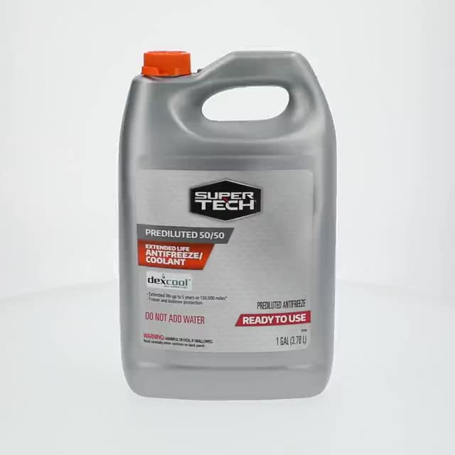 Super Tech Dex-Cool™ Prediluted 50/50 Antifreeze/Coolant - Walmart.com