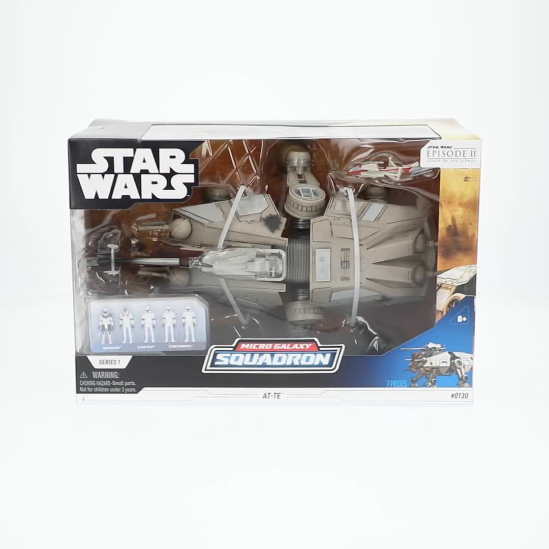 Star Wars Micro Galaxy Squadron Dreadnaught Class AT-TE - Walmart.com
