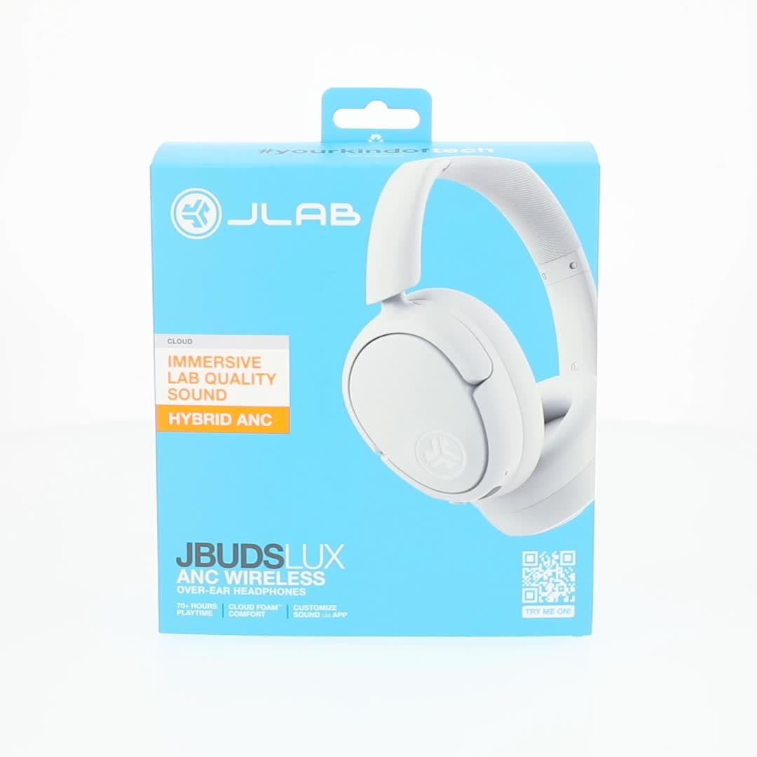 JLab, Bluetooth Headphones, JBuds Lux ANC, Noise Cancellation