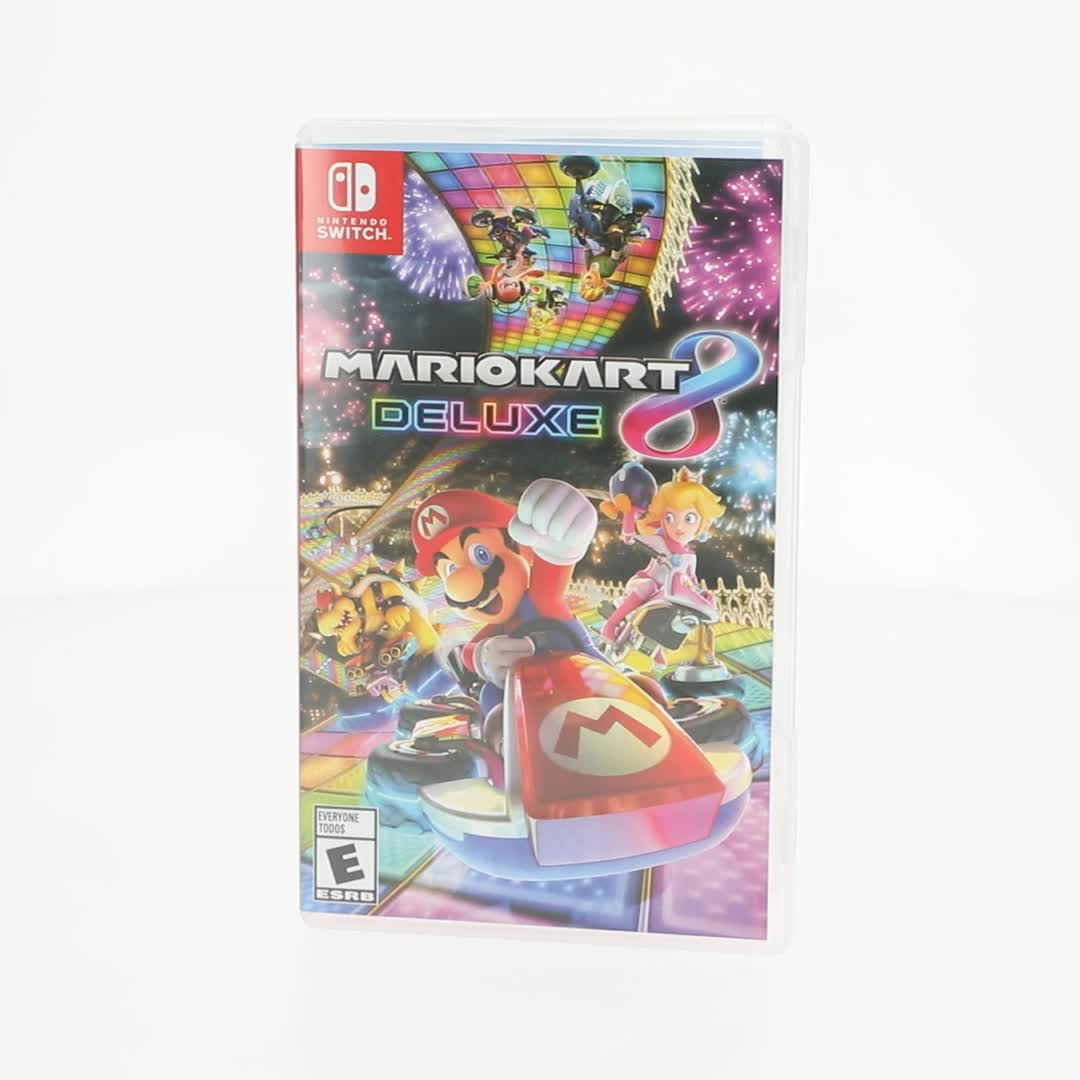 Nintendo, Mario Kart 8 Deluxe racing video game, Nintendo Switch