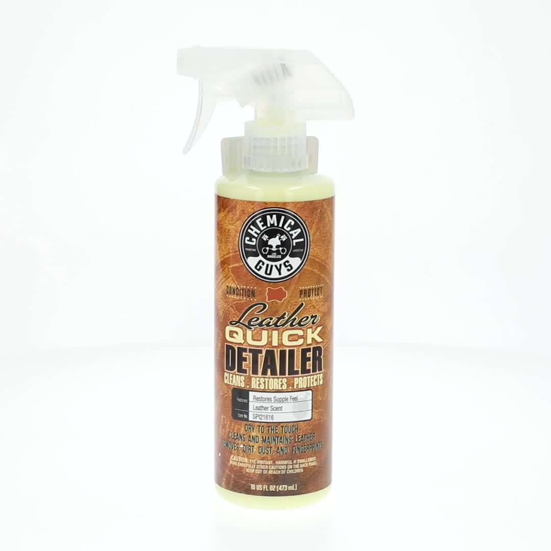 Free Shipping! Chemical Guys Leather Quick Detailer 16oz for