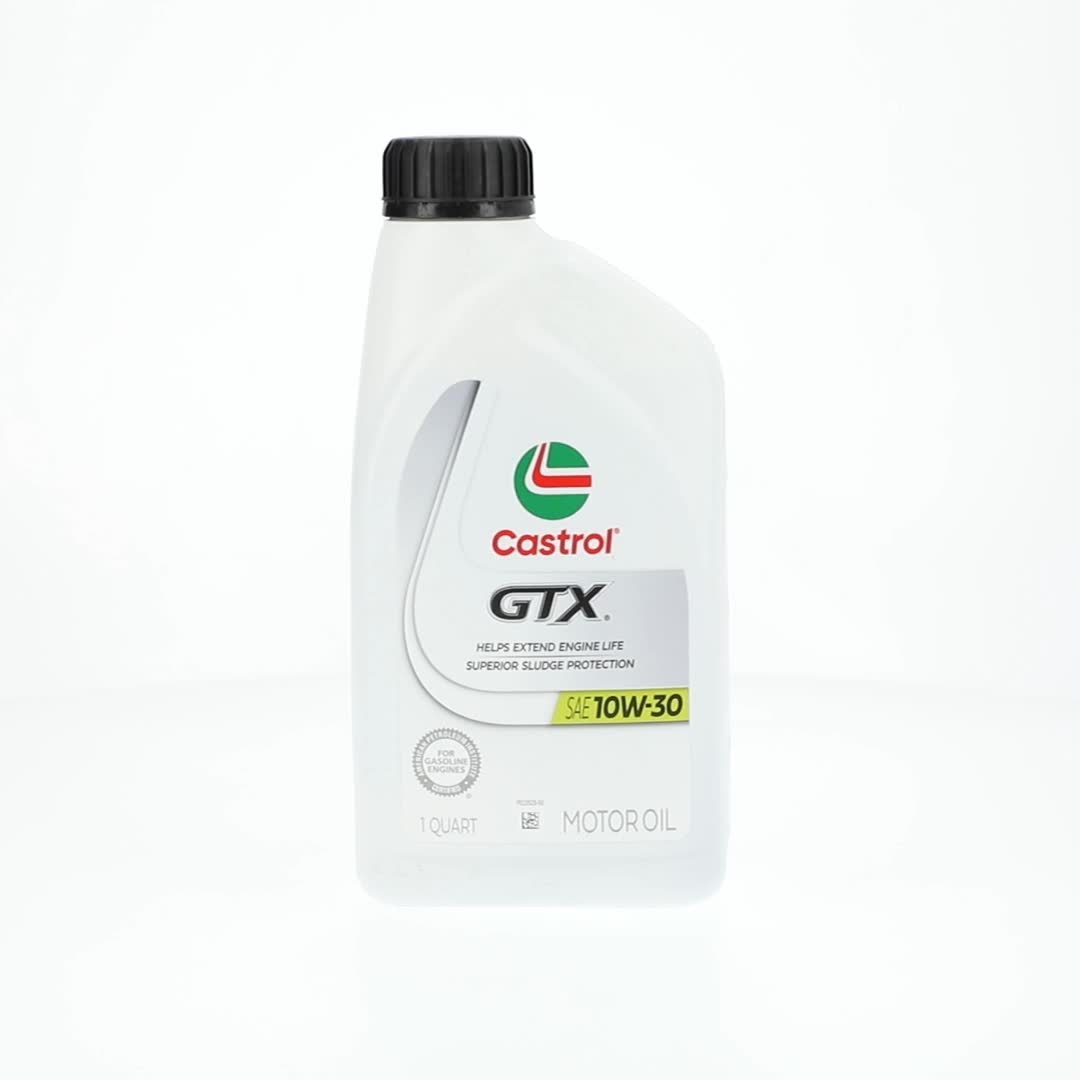 Castrol GTX 10W-30 Conventional Motor Oil, 1 Quart - Walmart.com