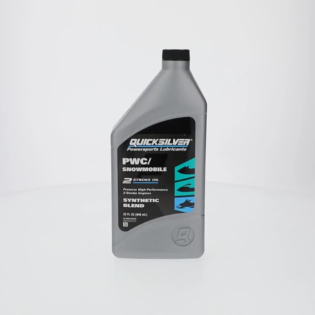 Quicksilver 8M0169033 2-Stroke PWC Snowmobile Engine Oil Synthetic