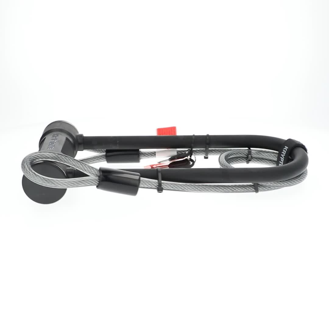 Kryptonite Level 5 14 mm U-Lock Bicycle Lock with Looped Bike