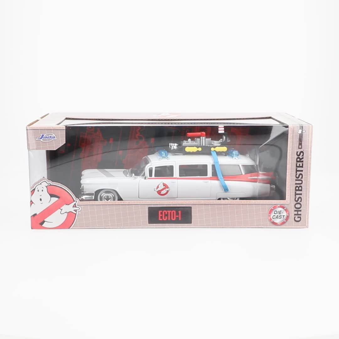 Jada Toys, Ghostbusters 1:24 Ecto-1 Die-Cast Car Model Vehicles