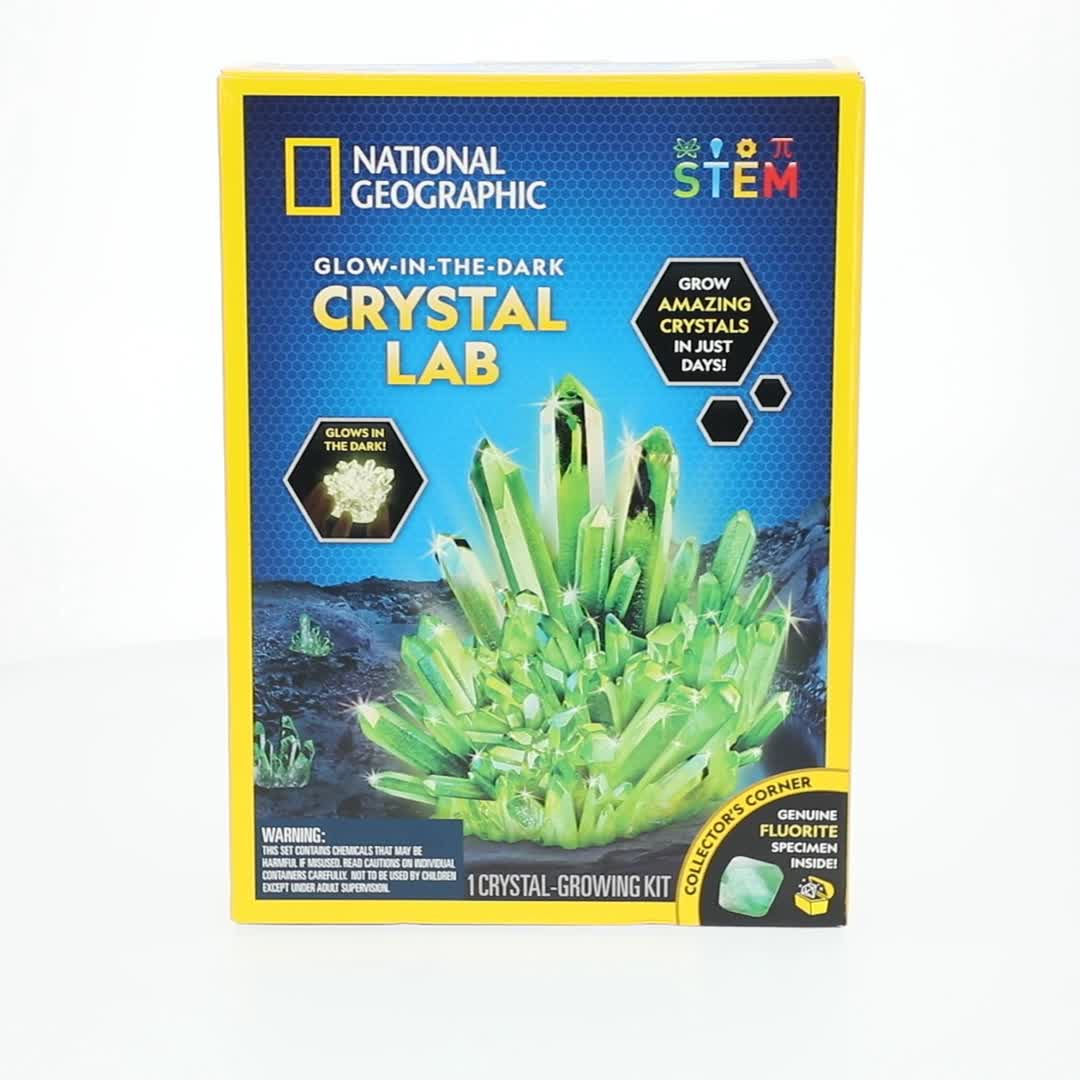 ニュースキンageLOC ウェルスパiOスターターキット　ジェル（未開封） National Geographic Glow-in-the-Dark Crystal Grow Lab Kit for