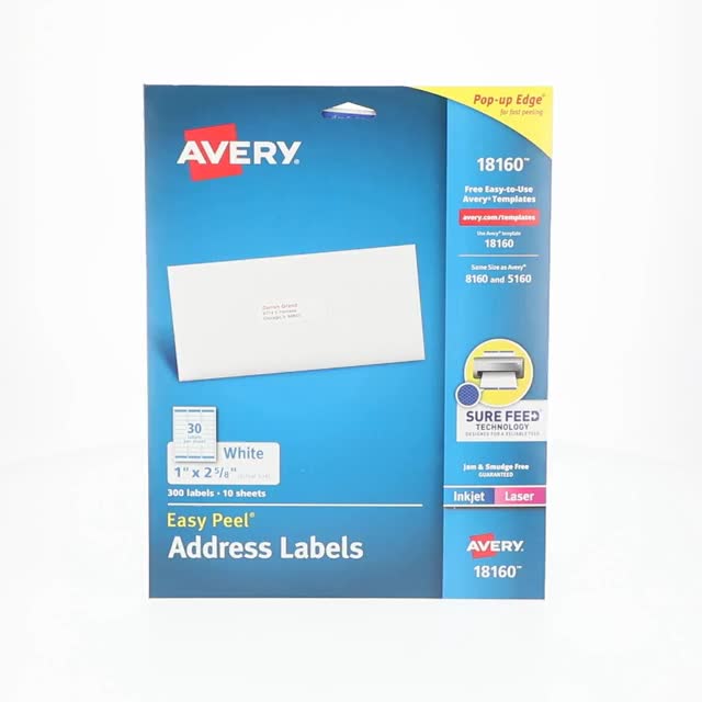 Avery, Address Labels, 1
