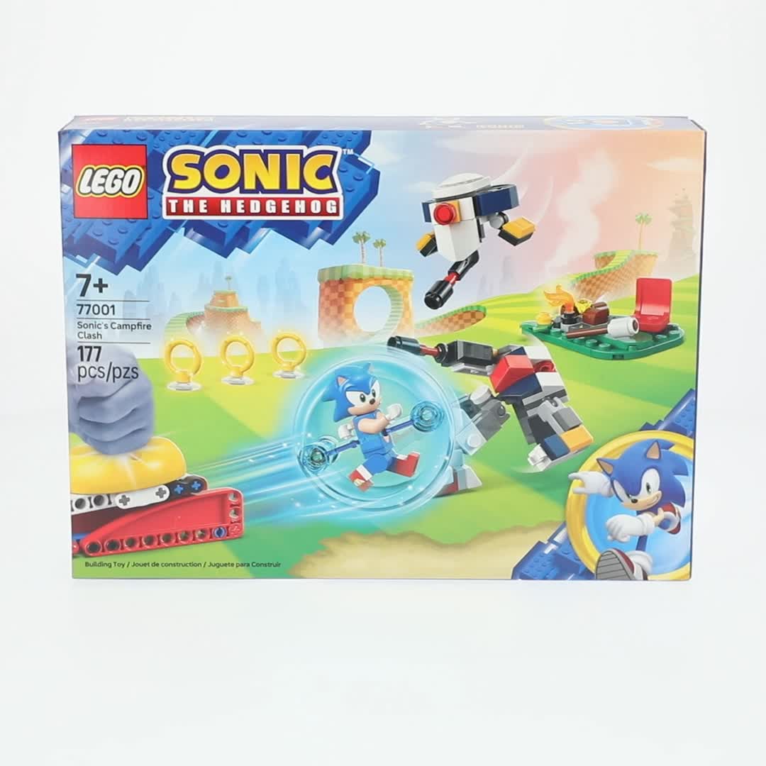 LEGO Sonic the Hedgehog Campfire Clash Building Toy Ages 7+ 77001