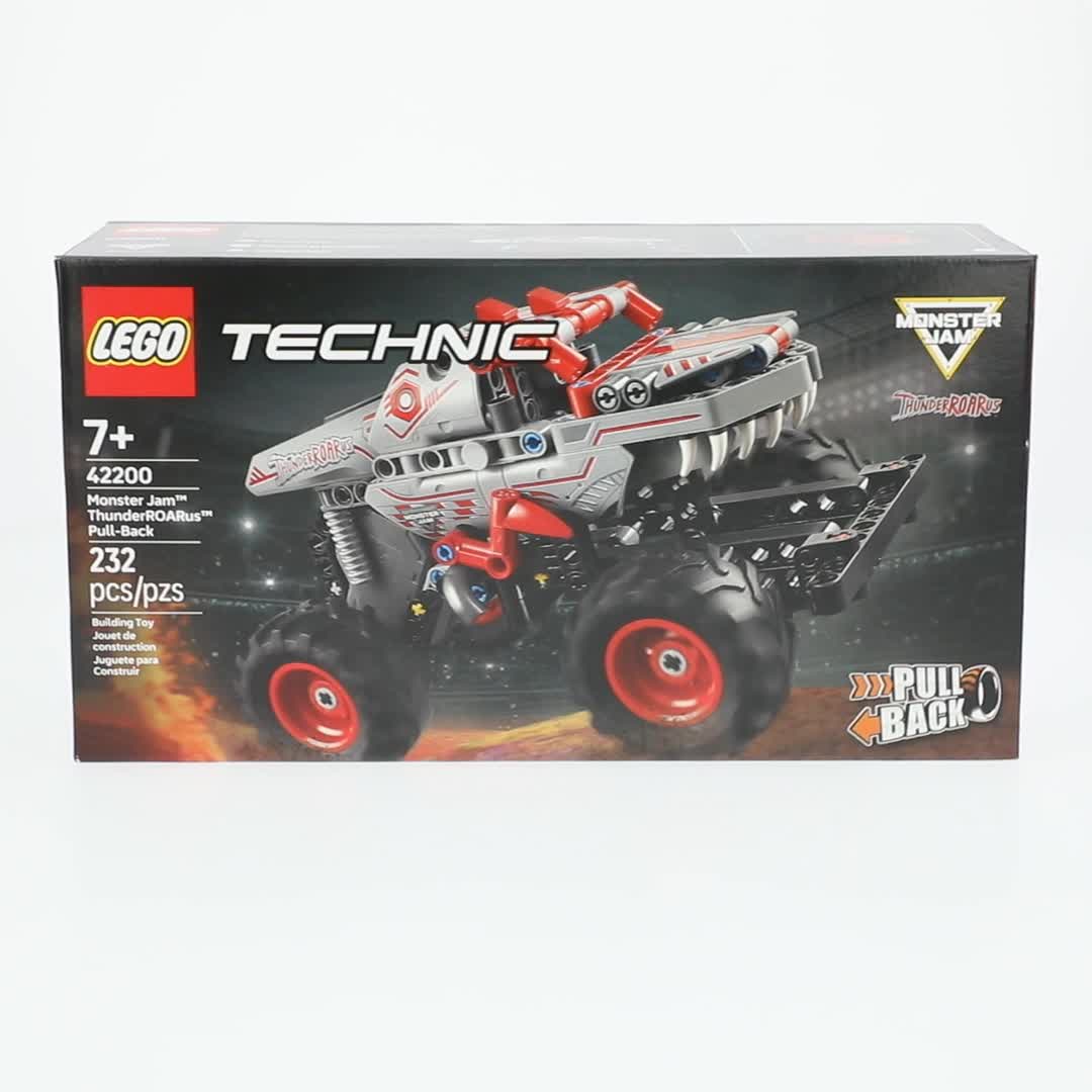 LEGO, Tech Monster Jam ThunderROARus Pull-Back Monster Truck