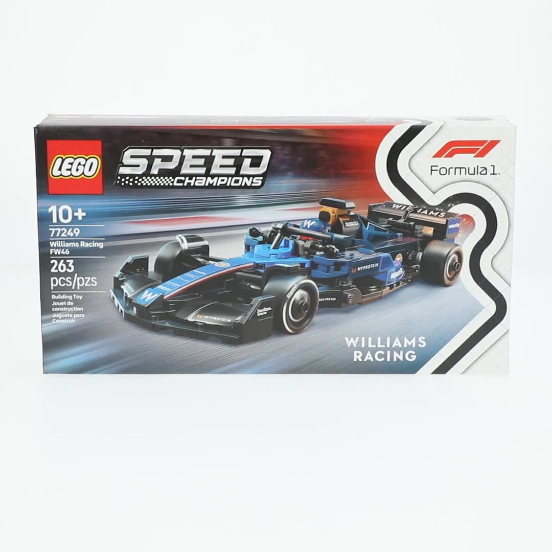 Free Shipping! LEGO Speed Champions Williams Racing FW46 F1 Race