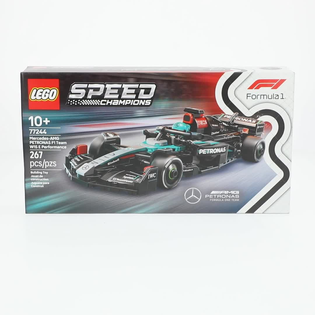 LEGO, Speed Champions Mercedes-AMG F1 W15 Race Car Toys, Building