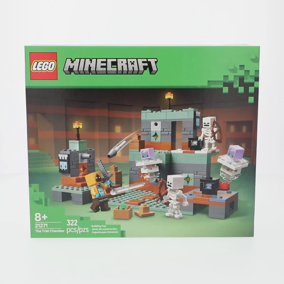 LEGO Minecraft The Trial Chamber Building Set, 21271, 322 Pieces