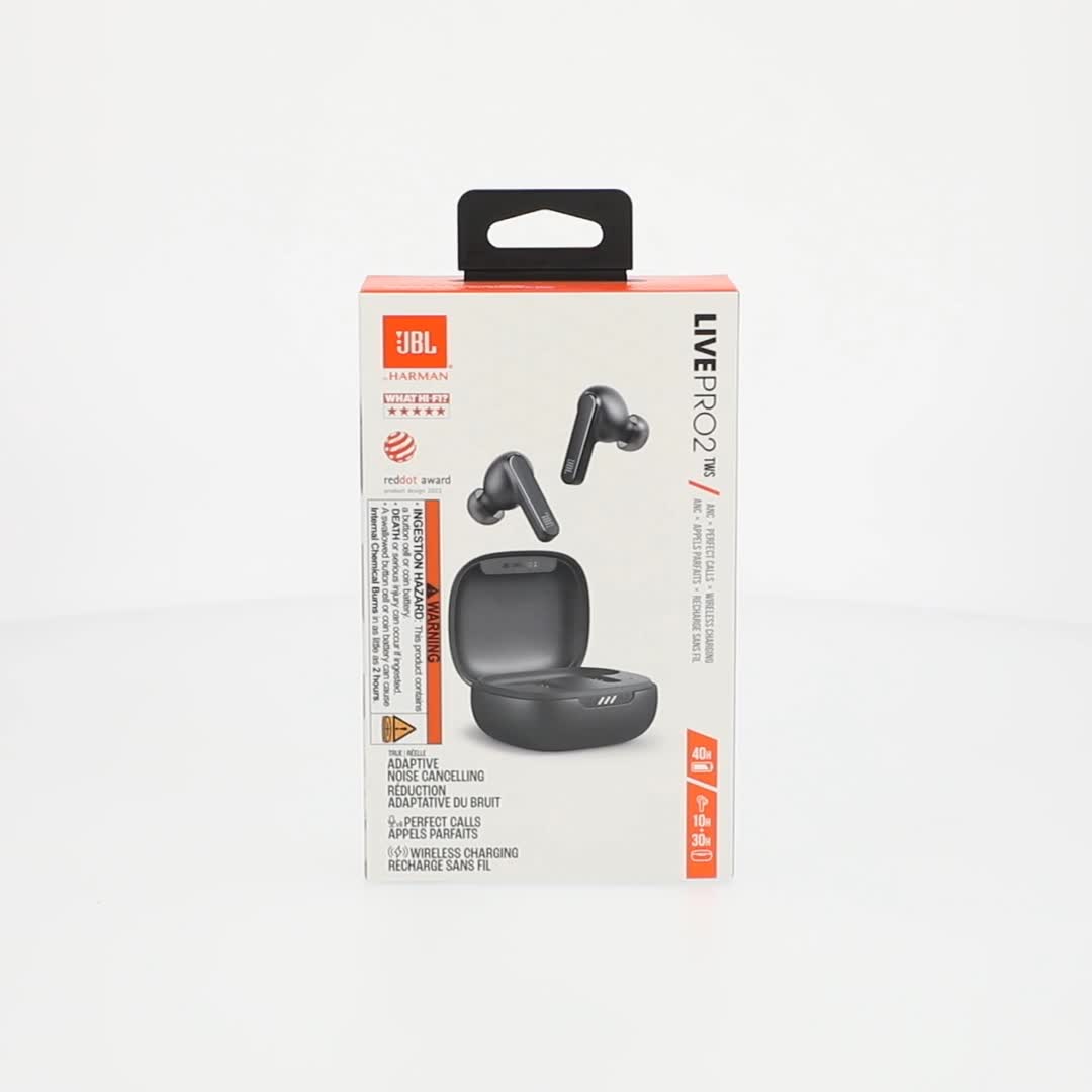 Free Shipping! JBL True Wireless Noise Cancelling Earbuds Black