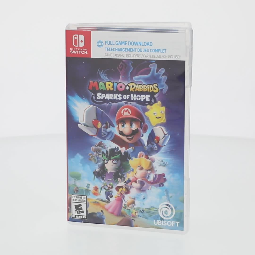 Nintendo Switch 4 ゲーム Mario Rabbids Speaks of Hope Code In Box, Nintendo Switch