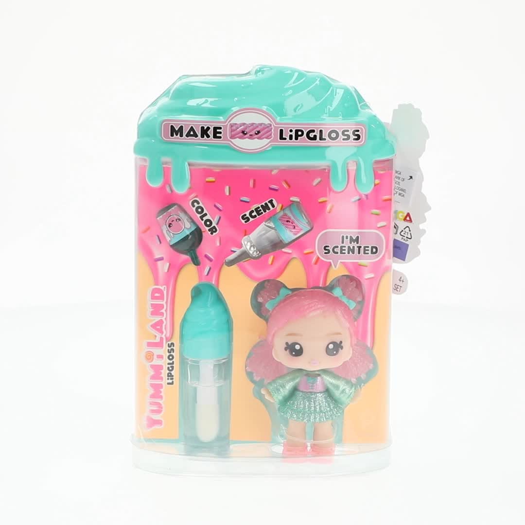 Yummiland, Lip Gloss Doll, Susie Sour Straw, DIY Lip Gloss Kit