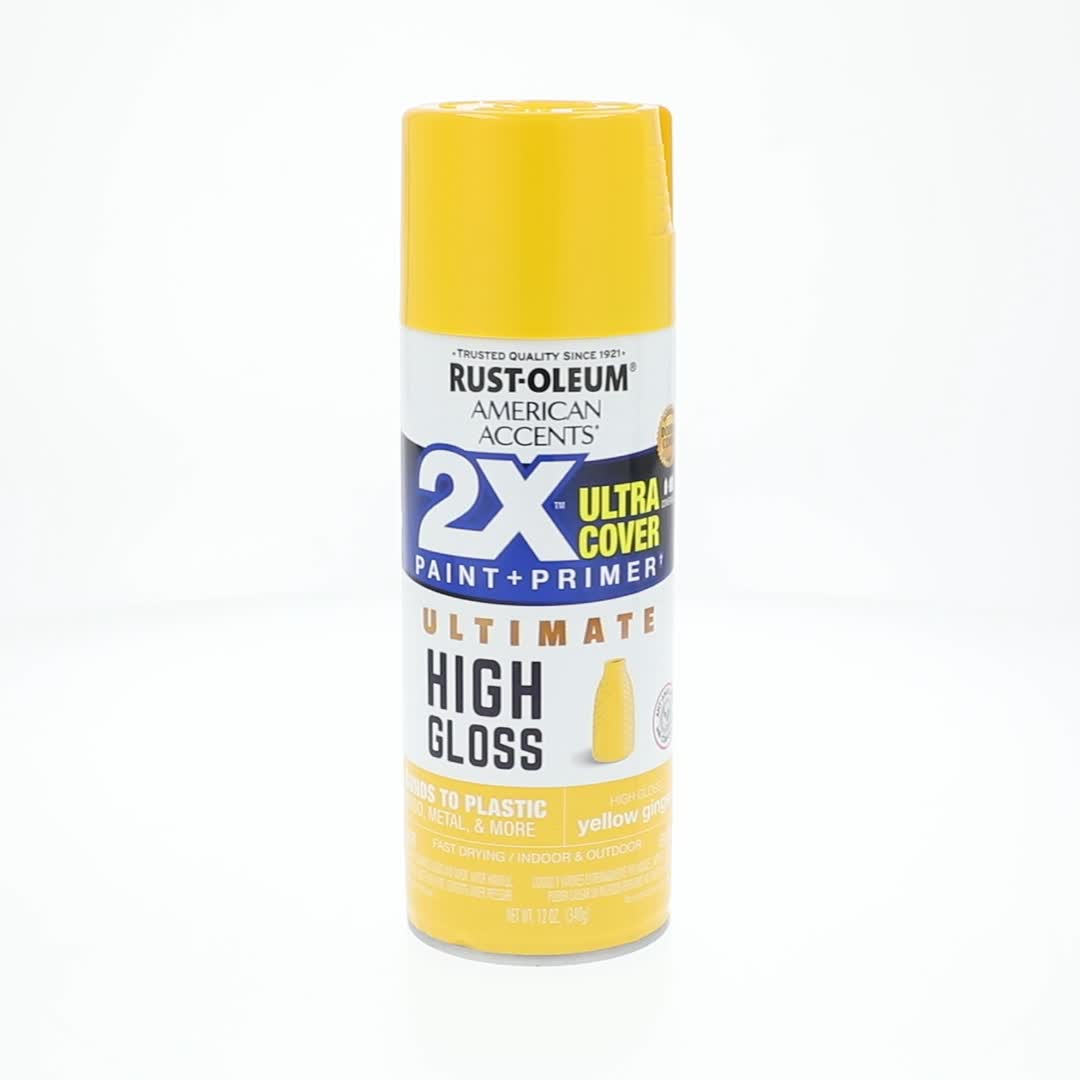 Yellow Ginger, Rust-Oleum American Accents 2X Ultra Cover High