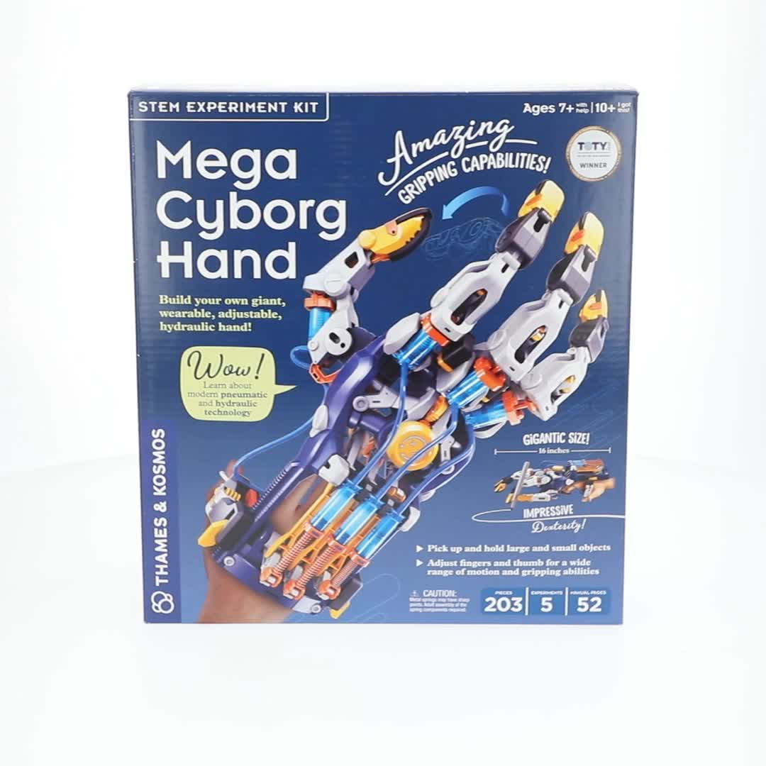 Thames & Kosmos Mega Cyborg Hand Science Kit, STEM Experiment for