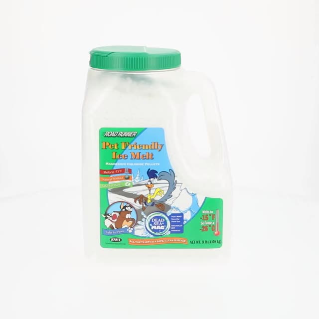 Road Runner, Pet-Friendly Ice Melt, 9lb Jug, Safe for Pets and