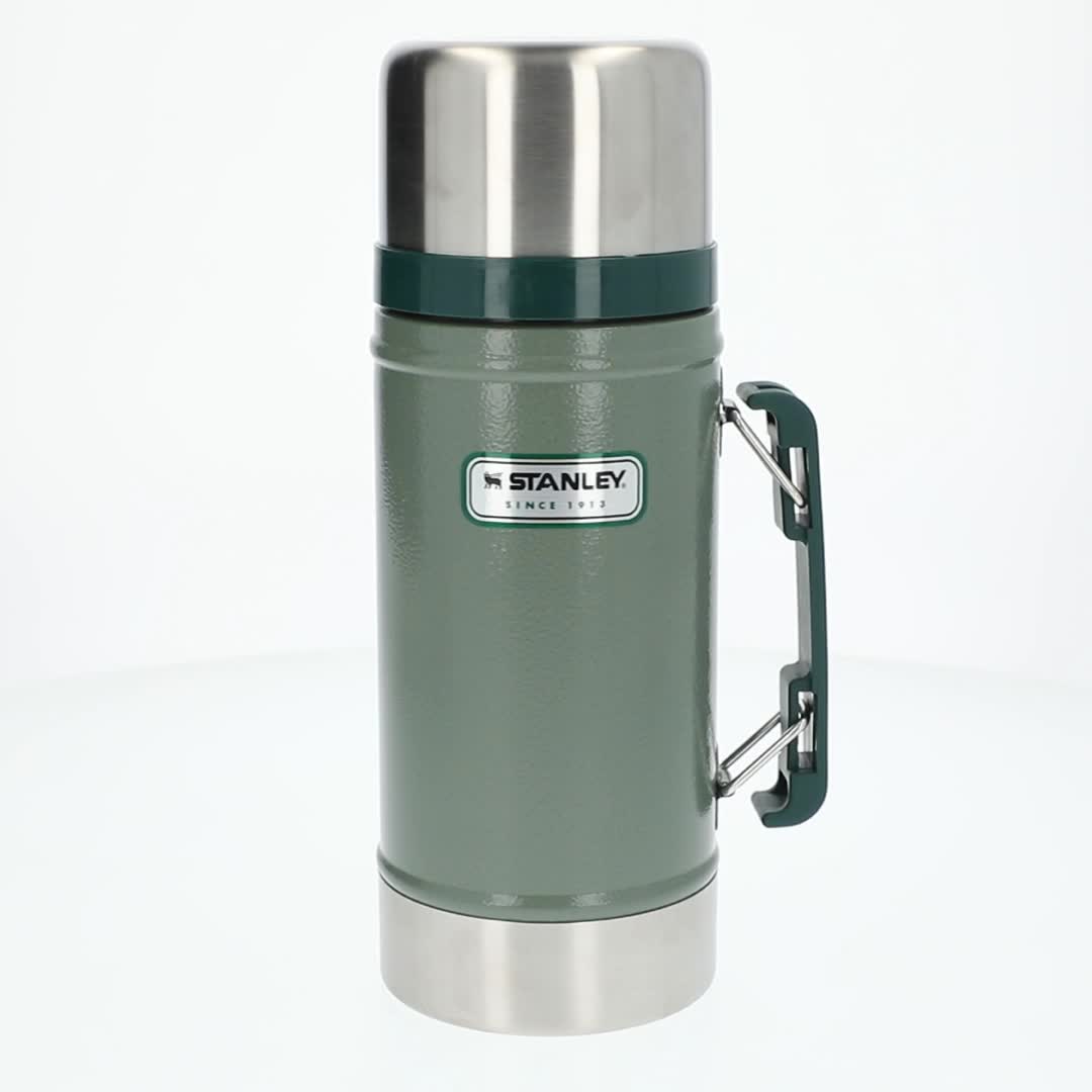 弁当箱・水筒 STANLEY VACUM FOOD JAR Stanley Classic 24oz Vacuum Food Jar, 18/8 Stainless Steel, BPA