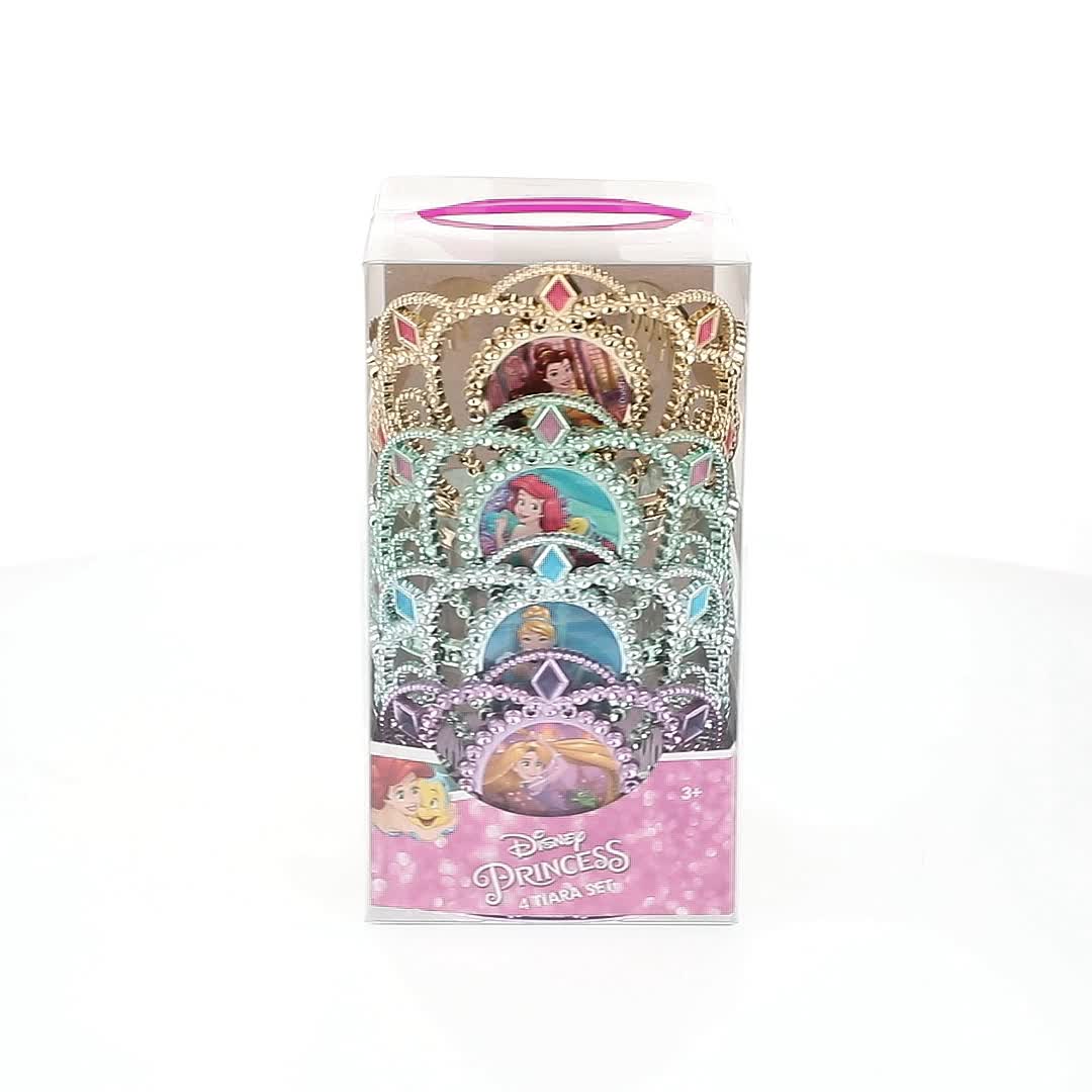 Princess Tiaras, 4 Pack, Multicolored, Disney - Walmart.com
