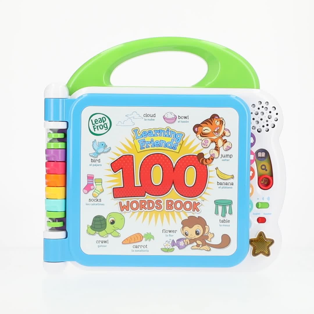 知育玩具 LeapFrog 100 word books LeapFrog Bilingual Learning Friends 100 Words Electronic Book for