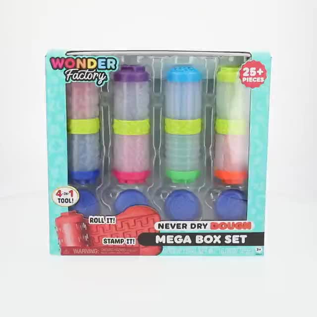 Wonder Factory Never Dry Dough Mega Box Set – Never Dries Out