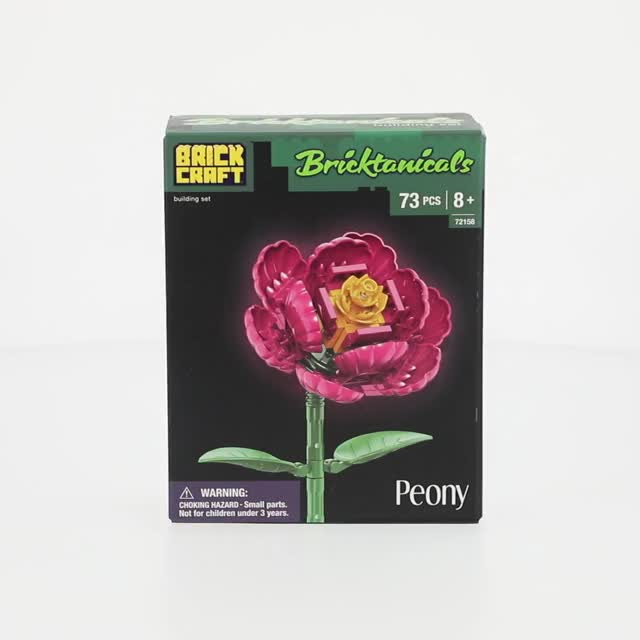 BRICKCRAFT BRICKTANICALS PEONY - Walmart.com