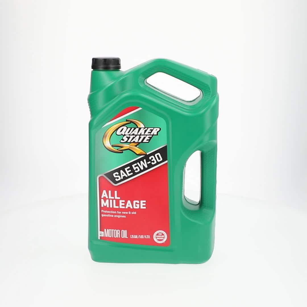 Quaker State All Mileage 5W-30 Motor Oil, 5 Quart - Walmart.com